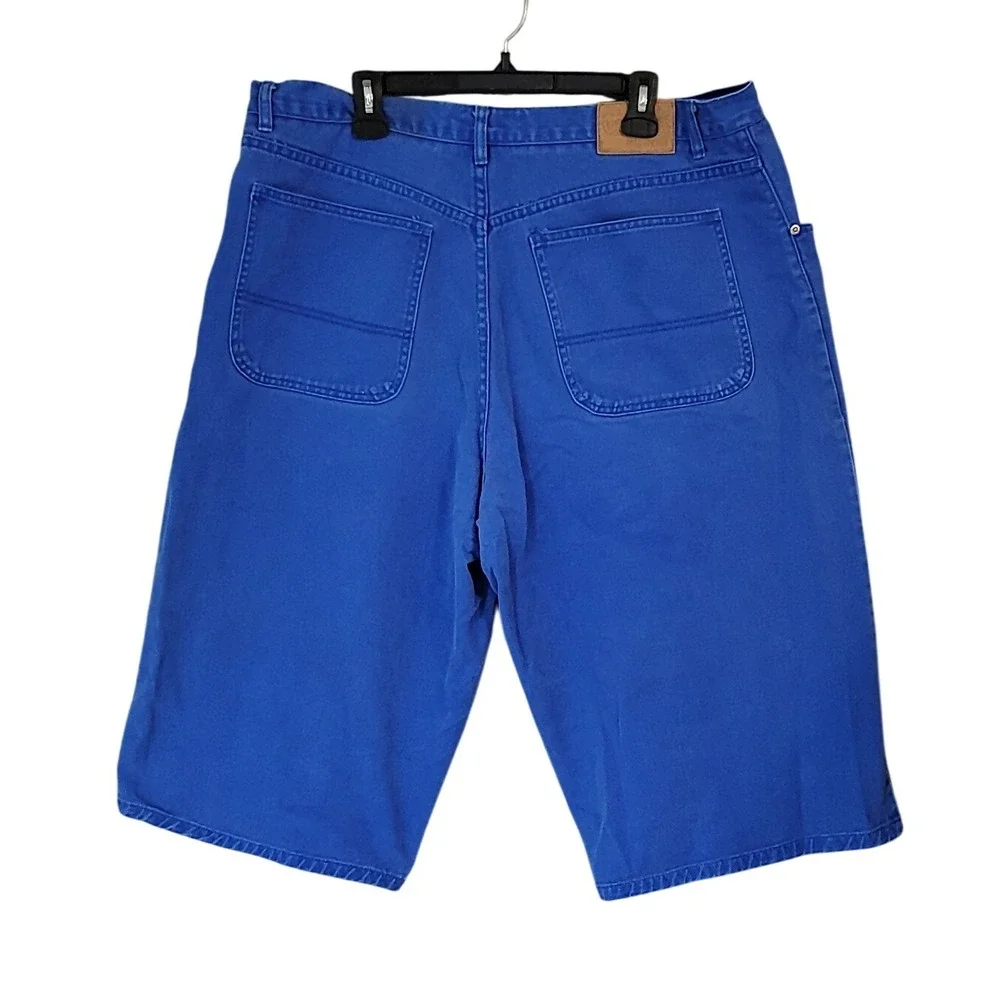 Vintage Umungus Introspect‎ Men's Blue Denim Jean Shorts, 90s Style, Size 40